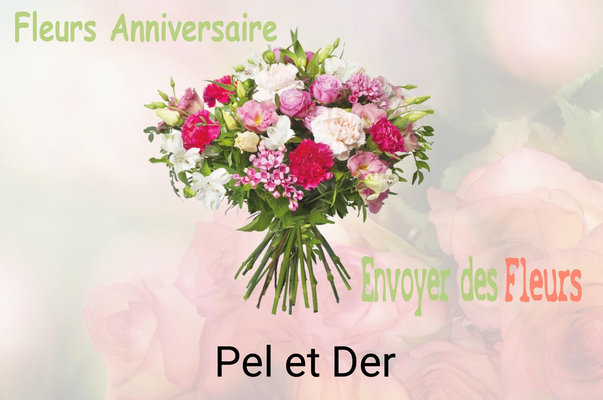 Bouquet de fleurs d’anniversaire livré à Pel-et-Der
